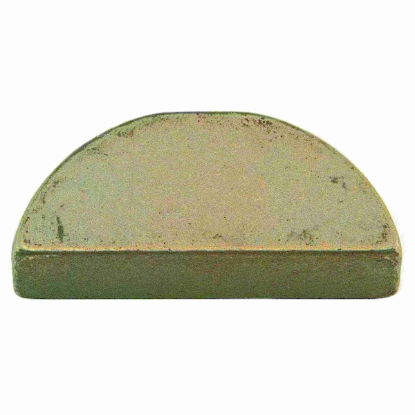 Midwest Fastener Woodruff Key, 3/8 x 7/16 in Key Size, 152 SAE Number, 1 in H, Steel Zinc, 4 PK 73204 - main